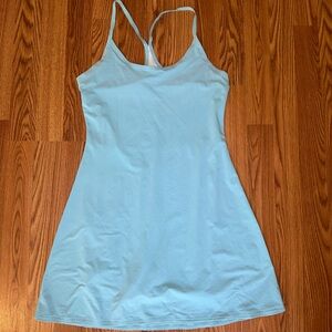 Outdoor Voices Women’s Exercise Dress Aquamarine Blue size Small
